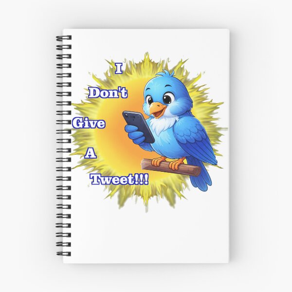Item preview, "I don't give a Tweet"  cute bird designed and sold by aurora71.