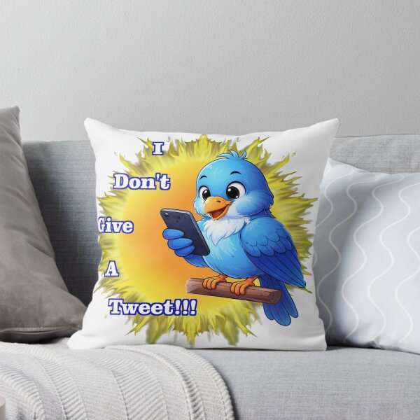 Item preview, "I don't give a Tweet"  cute bird designed and sold by aurora71.