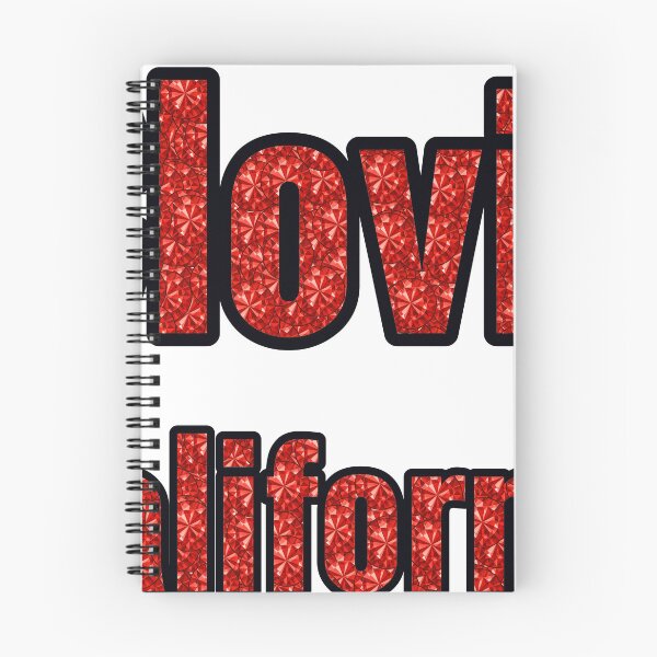 Item preview, Clovis California City Name With Red Rhinestone designed and sold by TheIconSmith.