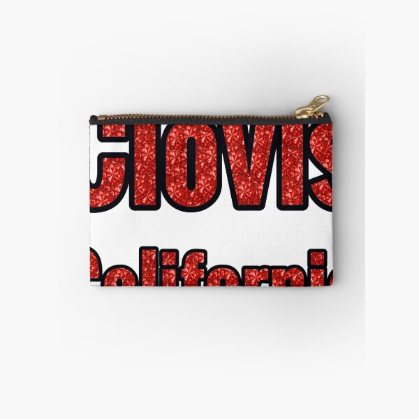 Item preview, Clovis California City Name With Red Rhinestone designed and sold by TheIconSmith.