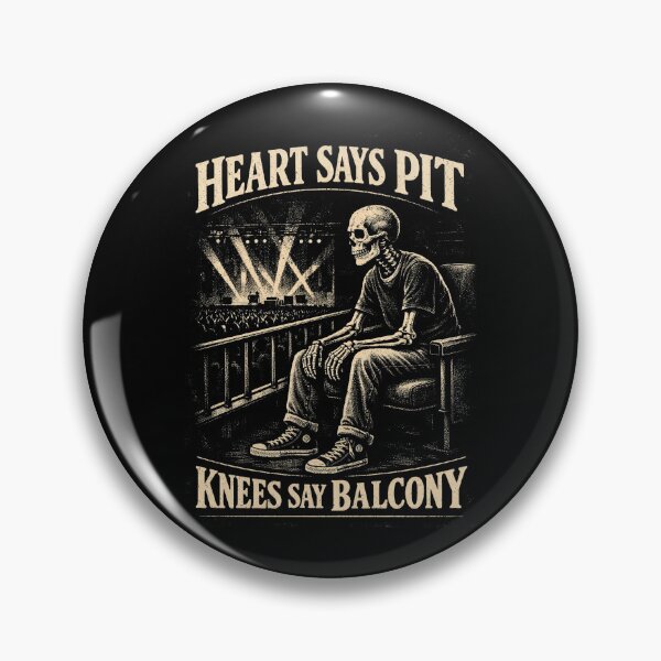Item preview, heart says pit knees say balcony designed and sold by jolihanot.