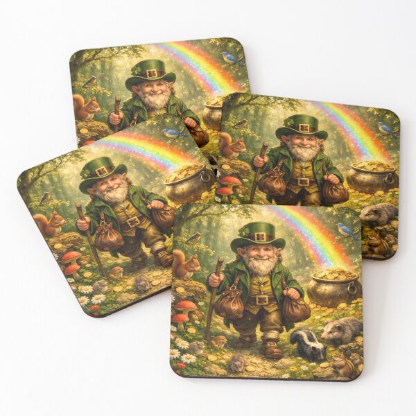 Item preview, Happy Leprechaun Pot of Gold designed and sold by NancyzKreations.