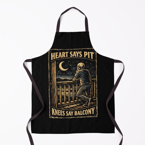 Item preview, heart says pit knees say balcony designed and sold by jolihanot.