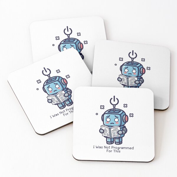 Item preview, lost robot designed and sold by doodlesandsip.