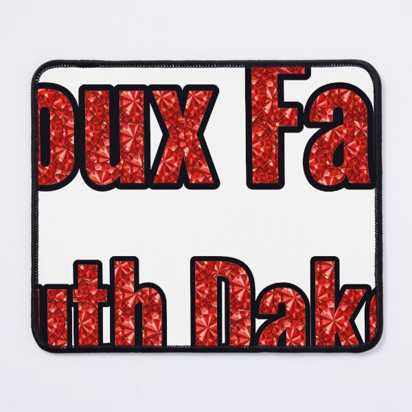 Item preview, Sioux Falls South Dakota City Name With Red Rhinestone designed and sold by TheIconSmith.