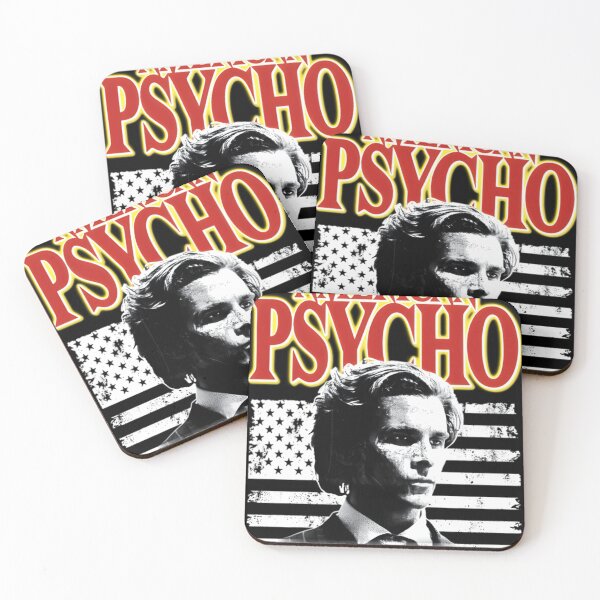 Item preview, Vintage American Psycho 90s Movie Poster Art designed and sold by todjimudu.