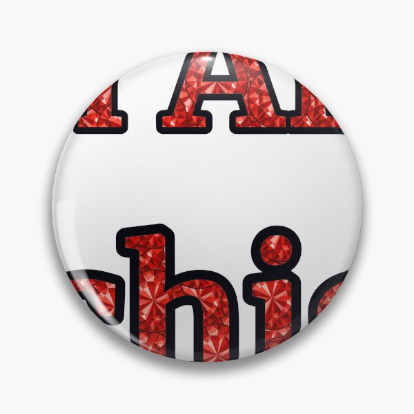 Item preview, Ann Arbor Michigan City Name With Red Rhinestone designed and sold by TheIconSmith.