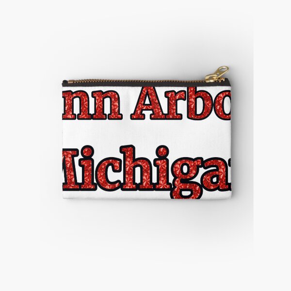 Item preview, Ann Arbor Michigan City Name With Red Rhinestone designed and sold by TheIconSmith.