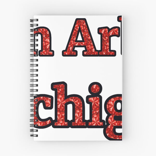 Item preview, Ann Arbor Michigan City Name With Red Rhinestone designed and sold by TheIconSmith.
