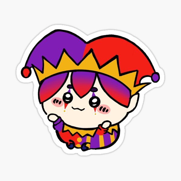 Hugh Morris Chiikawa Jester - Tomodachi Life Sticker