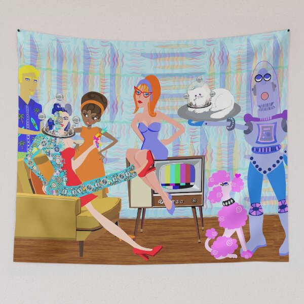Item preview, Sci‑Fi Soirée designed and sold by MidModMagic.