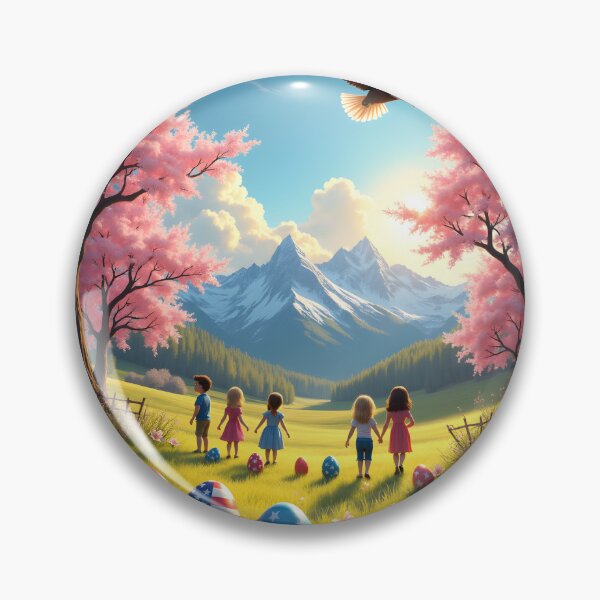Item preview, Spring Easter Adventure Beneath Mountain Skies designed and sold by Teeshirtstoday.com.