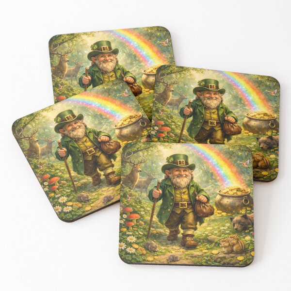 Item preview, Lucky Leprechaun Rainbow Forest Treasure designed and sold by NancyzKreations.