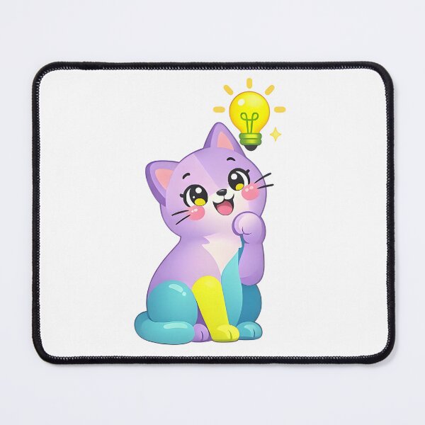 Item preview, Bright Idea Kitty designed and sold by The sticker haven.