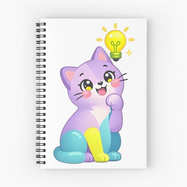 Item preview, Bright Idea Kitty designed and sold by The sticker haven.