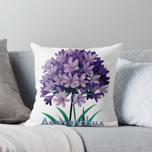 Item preview, Agapanthus – Vibrant Botanical Elegance designed and sold by ForeverPrintsOK.