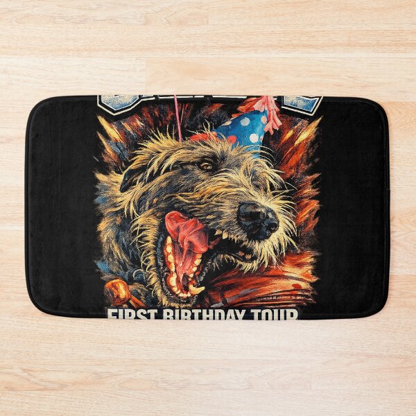 Item preview, Grendel Birthday Tour 2026 – Funny Irish Wolfhound Rock Band Shirt designed and sold by Ctrl-Alt-Reform.