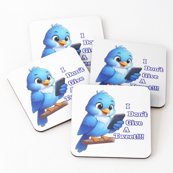 Item preview, Cute Bird "I Don't Give a Tweet! designed and sold by aurora71.