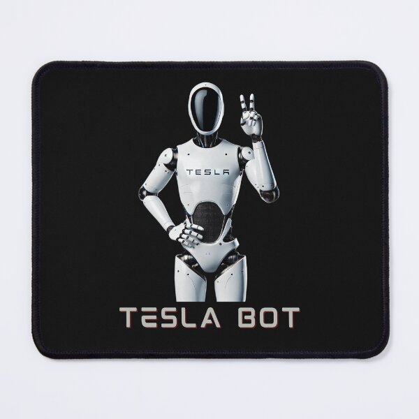 Item preview, Tesla bot designed and sold by TEEJAMBOREE.