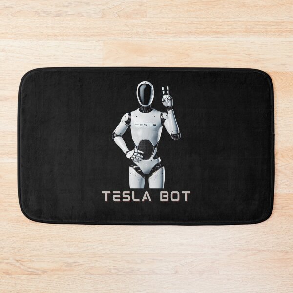 Item preview, Tesla bot designed and sold by TEEJAMBOREE.