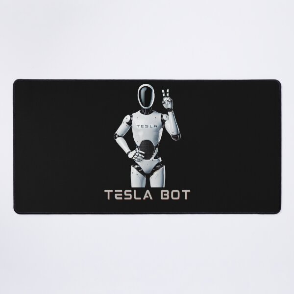 Item preview, Tesla bot designed and sold by TEEJAMBOREE.