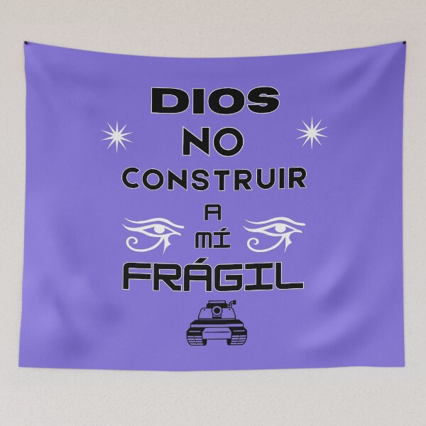 Artikelvorschau, DIOS NO CONSTURIR A MI FRAGIL entworfen und verkauft von royaltking100.