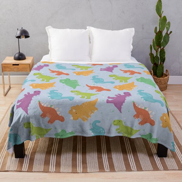 Item preview, Cute Colorful Hand Drawn Dinosaur Pattern designed and sold by Seamlessly Buffalo.