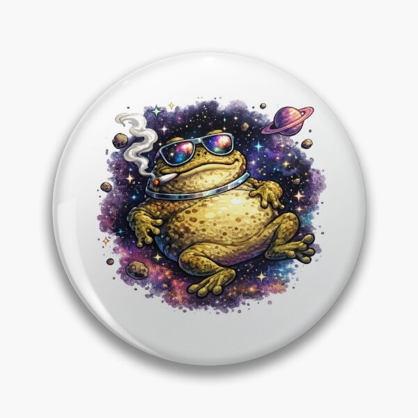 Item preview, Astronaut toad in vibrating space designed and sold by FroggyOnly.