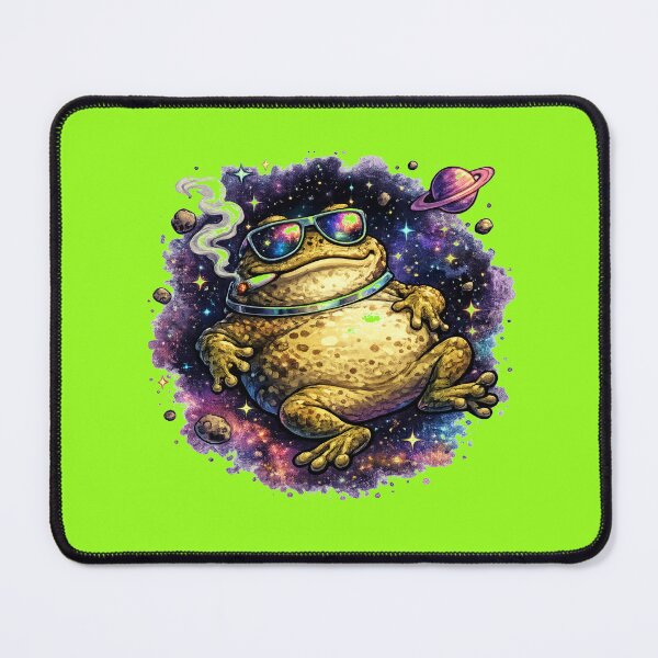 Item preview, Astronaut toad in vibrating space designed and sold by FroggyOnly.