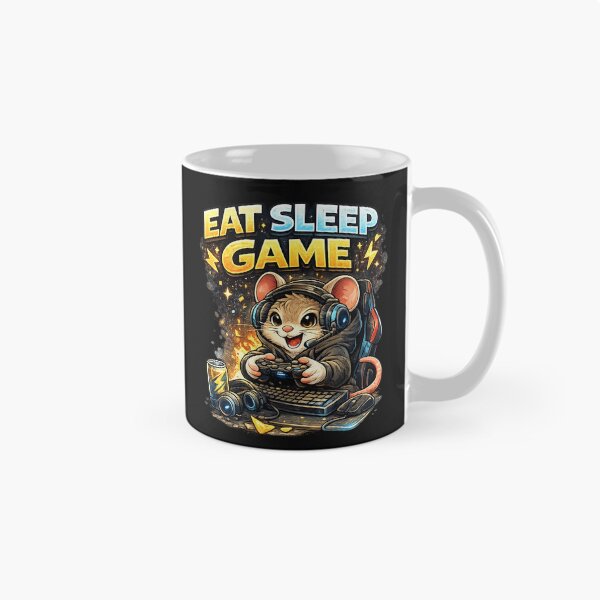 Item preview, Gaming Mouse – Tiny gamer. Eat. Sleep. Game. designed and sold by Natart1004.