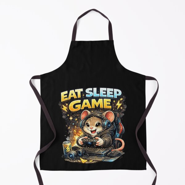 Item preview, Gaming Mouse – Tiny gamer. Eat. Sleep. Game. designed and sold by Natart1004.