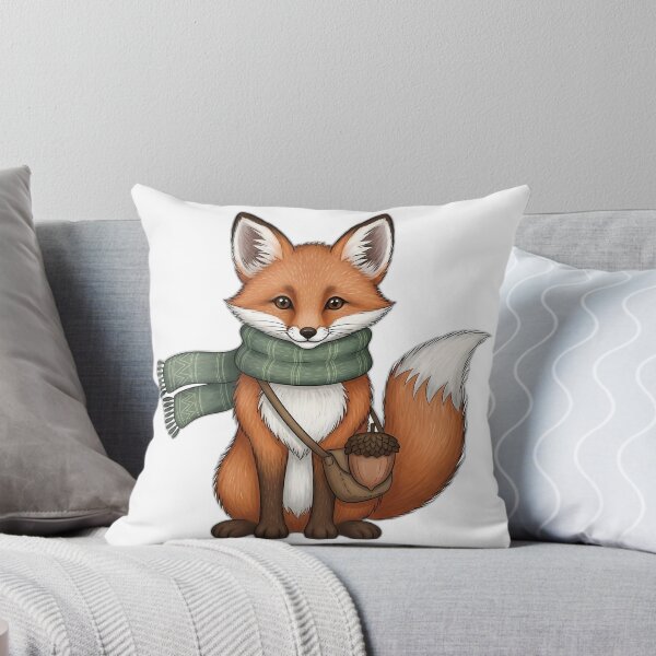 Item preview, Fox Cub with Soft Scarf and Satchel designed and sold by pumsquare.
