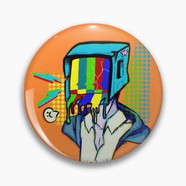 Item preview, TV Head designed and sold by TabooTapeworm Draws.