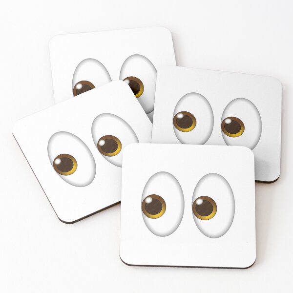 Item preview, Funny Looking Eyes Cartoon – Curious Emoji Eyes Minimal Expression Design designed and sold by Vervella.