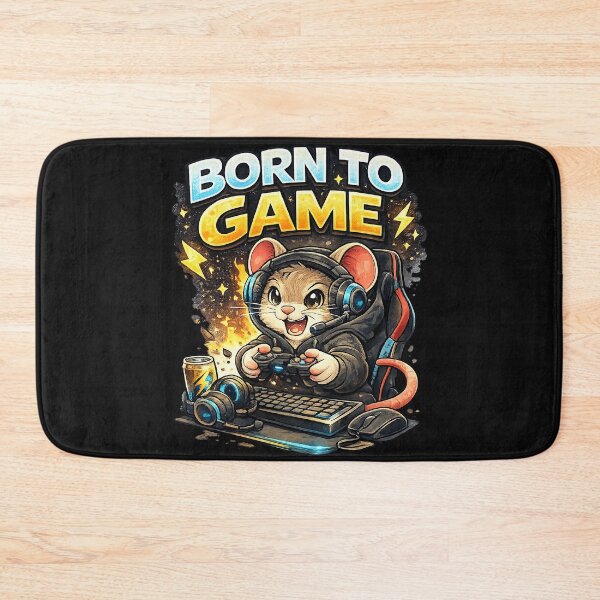 Item preview, Gaming Mouse – Tiny gamer. Born to game. designed and sold by Natart1004.