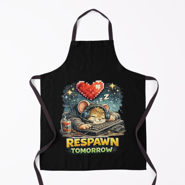 Item preview, Gaming Mouse – Tiny gamer. Respawn tomorrow. designed and sold by Natart1004.