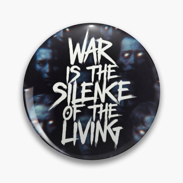 Item preview, War is the Silence of the Living - Dark Activism Art designed and sold by MakarenaCreate.