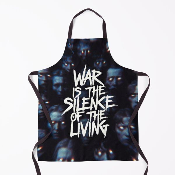 Item preview, War is the Silence of the Living - Dark Activism Art designed and sold by MakarenaCreate.