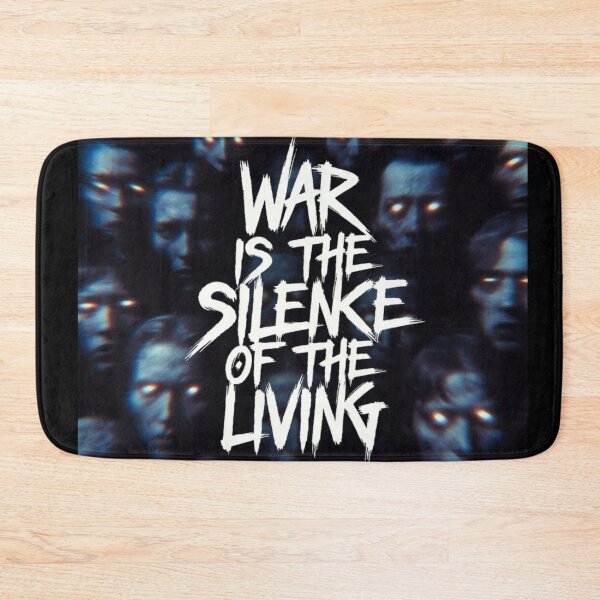 Item preview, War is the Silence of the Living - Dark Activism Art designed and sold by MakarenaCreate.