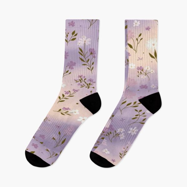 Item preview, Ethereal Pastel lavender blossom drawing  designed and sold by NivyasArtistry.