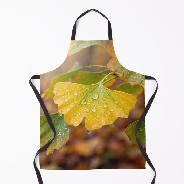 Item preview, Ginkgo Leaves in the Rain designed and sold by Tridentulus.