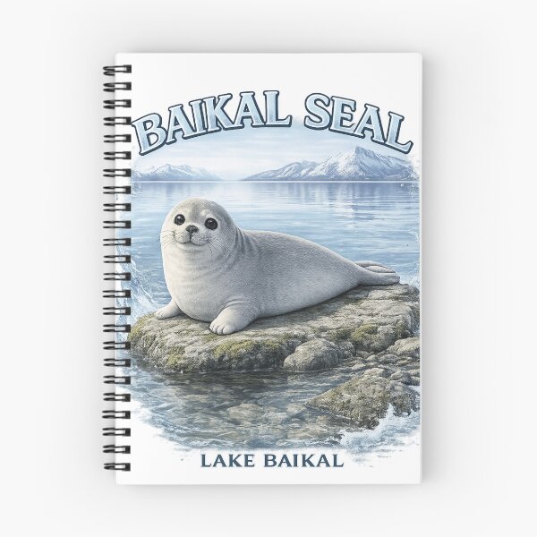 Item preview, Baikal Seal – Cute Lake Baikal Seal Illustration designed and sold by shellymope.