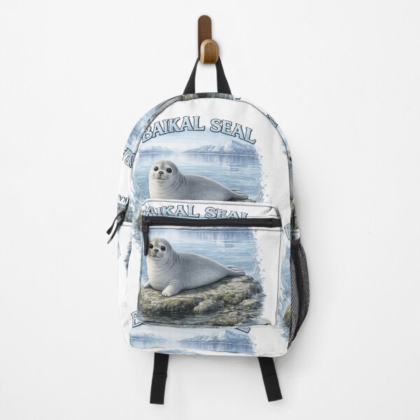 Item preview, Baikal Seal – Cute Lake Baikal Seal Illustration designed and sold by shellymope.