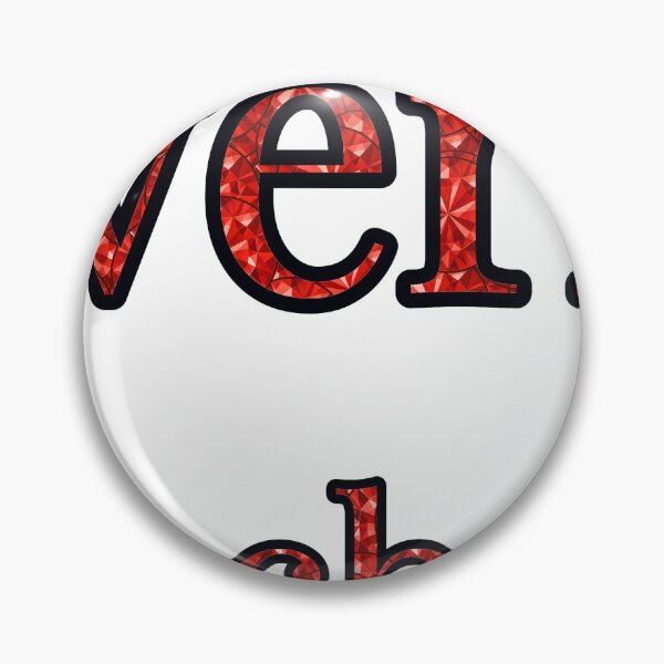 Item preview, Haverhill Massachusetts City Name With Red Rhinestone designed and sold by TheIconSmith.