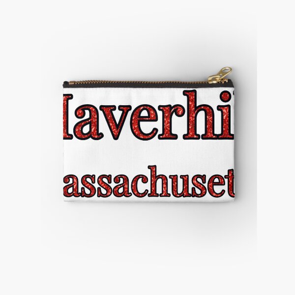 Item preview, Haverhill Massachusetts City Name With Red Rhinestone designed and sold by TheIconSmith.