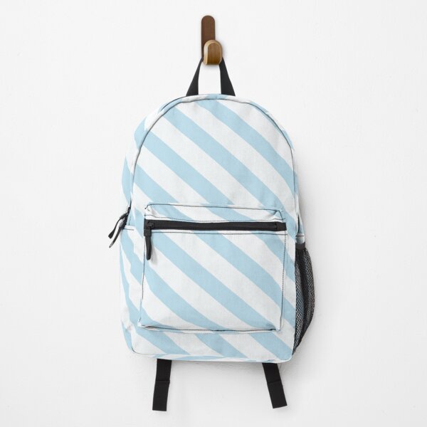 Item preview, Light Blue and White Diagonal Lines Background designed and sold by burbankdesigns.
