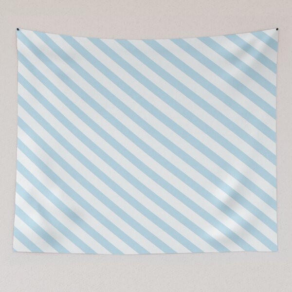 Item preview, Light Blue and White Diagonal Lines Background designed and sold by burbankdesigns.