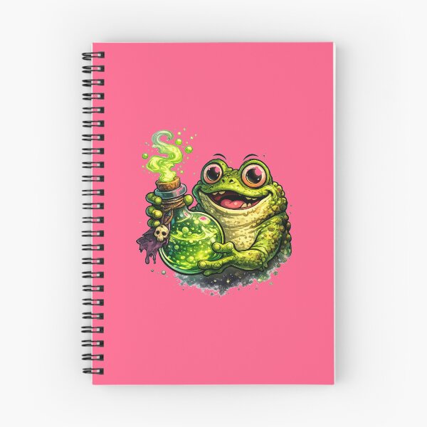 Item preview, Mischievous frog and mysterious potion designed and sold by FroggyOnly.