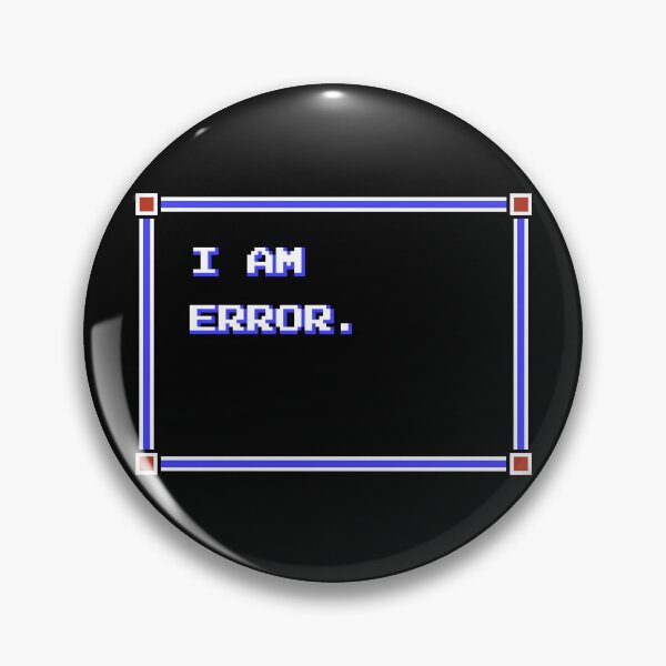 Item preview, I Am Error. (Zelda II) designed and sold by Dark Art Mailbox.
