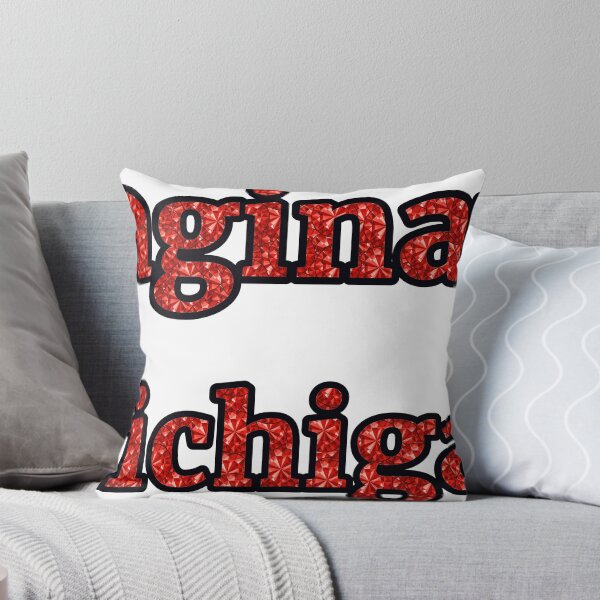 Item preview, Saginaw Michigan City Name With Red Rhinestone designed and sold by TheIconSmith.